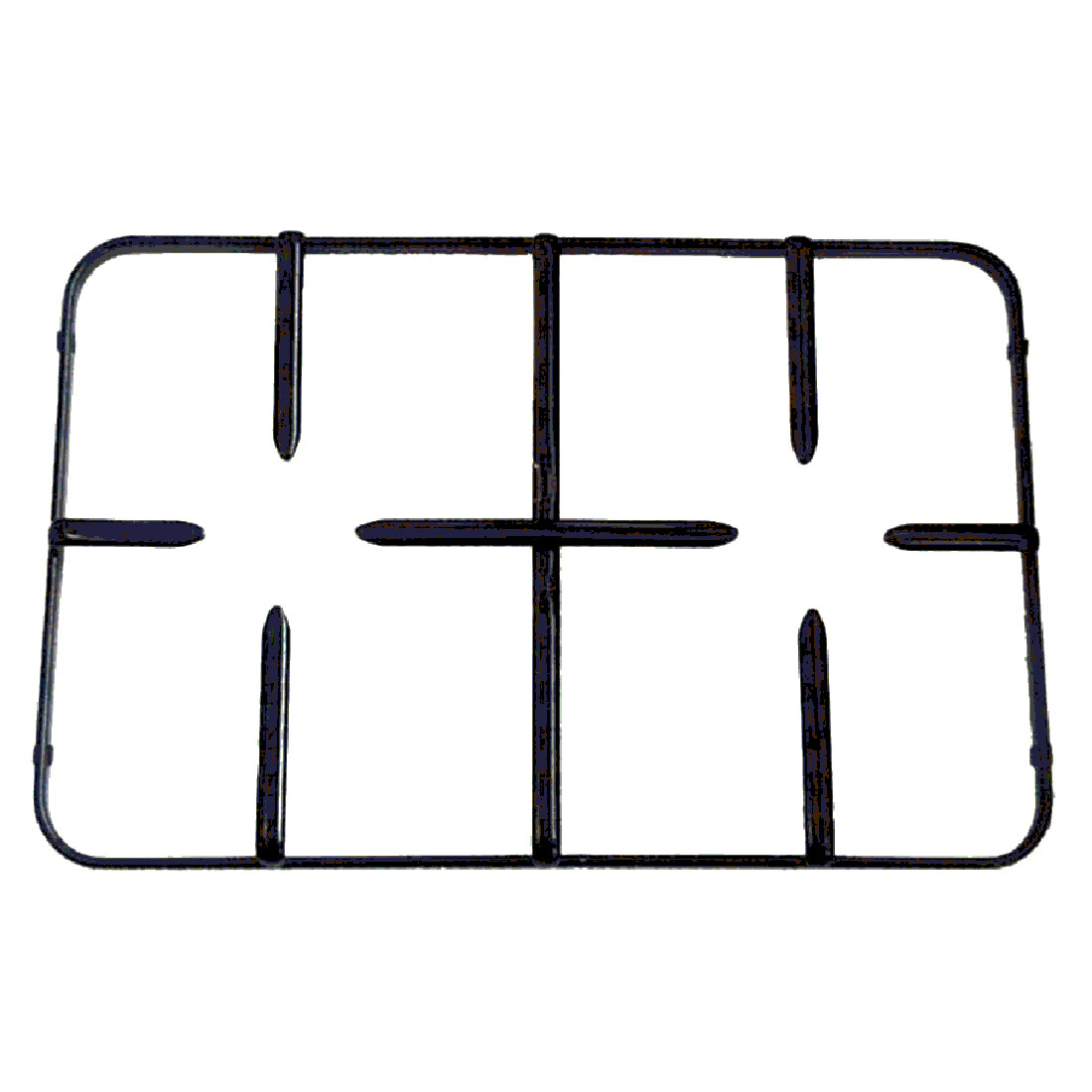 P5970-copia.jpg GRIGLIE PIATTINA 2F. 419X276 NERO - P5970 - immagine 1